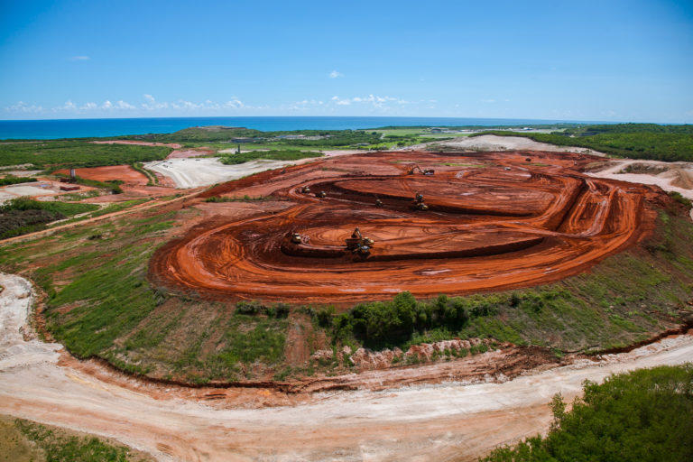 Environmental remediation to an area of St. Croix near an oil refinery and alumina refinery