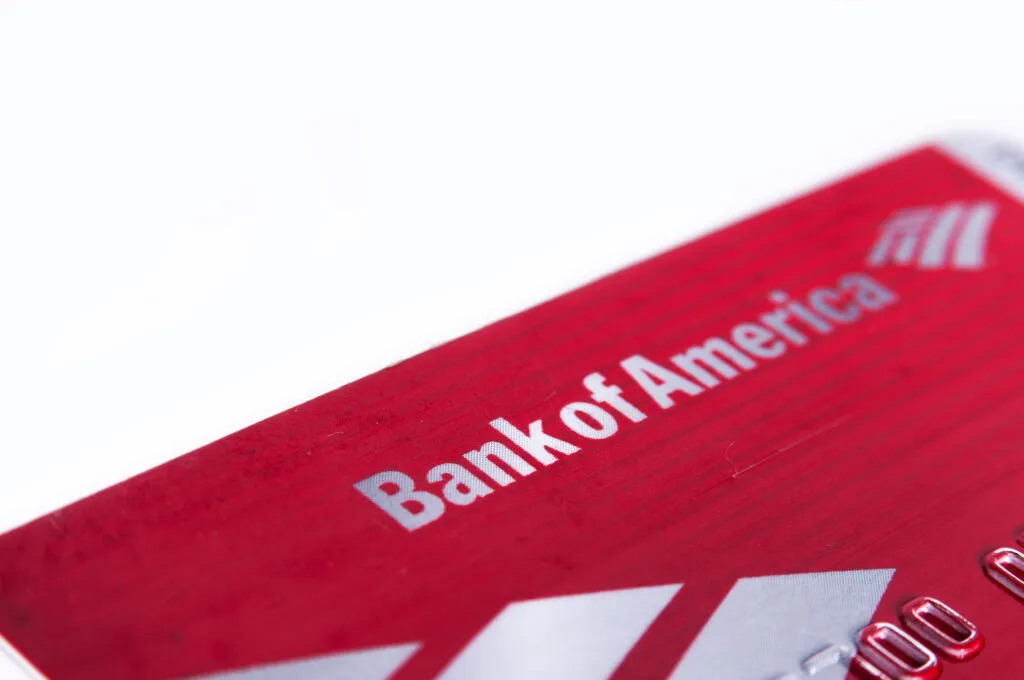 Bank of America card