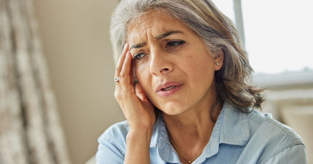 Memory loss due to a car accident